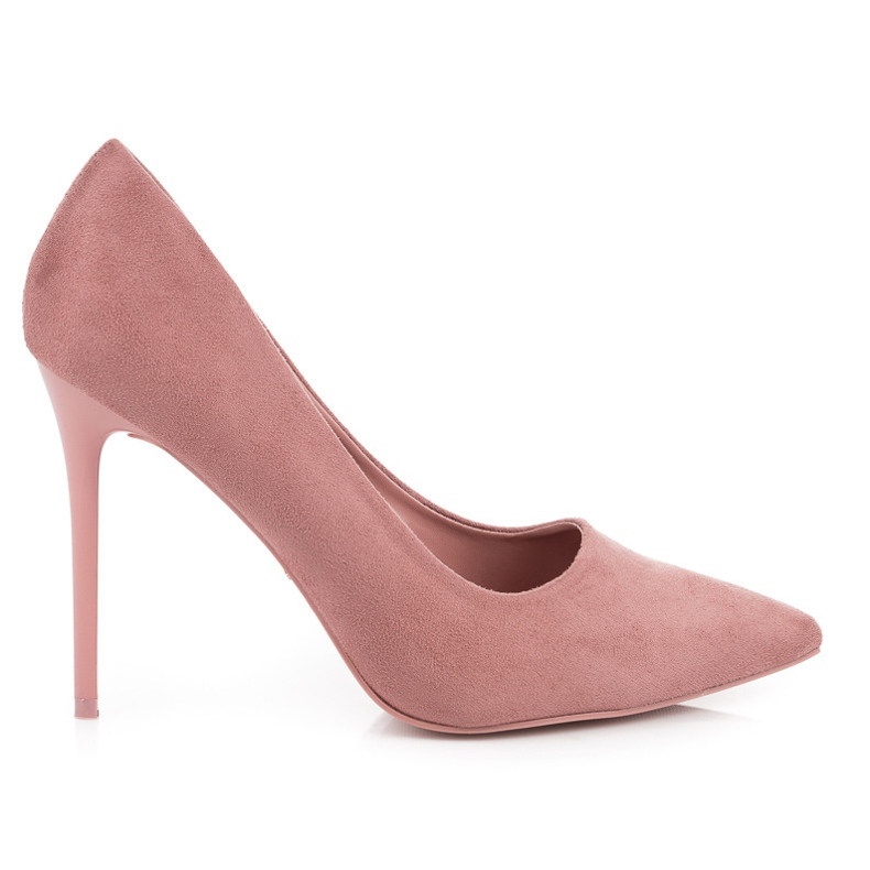 Escarpins en daim VICES rose