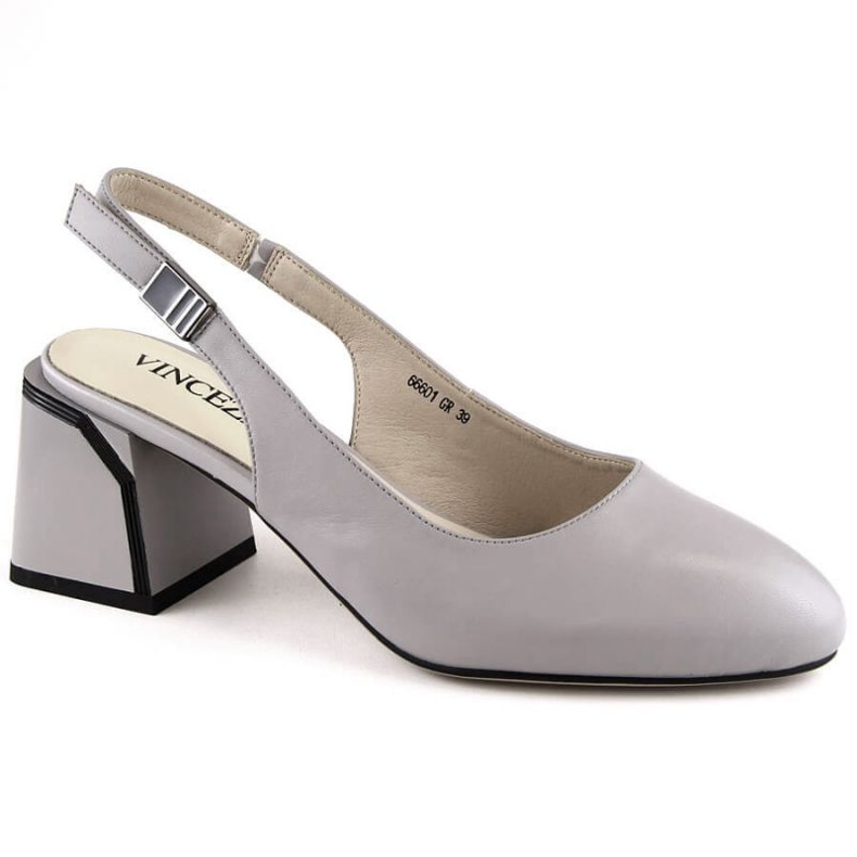 Vinceza W JAN272 sandales en cuir gris