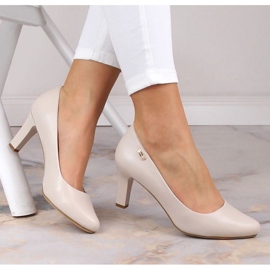 Escarpins à talons hauts Sergio Leone W SK39AA, gris clair