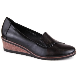 Chaussures compensées Potocki W WOL222, noir le noir