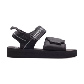 Sandales Velcro Femme Big Star LL274784 Noir le noir