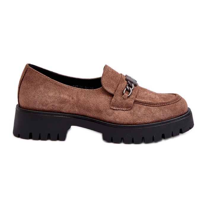 Vinceza Mocassins femme en daim avec décoration, marron, Loraleima brun Vinceza Mocassins femme en daim avec décoration, marron, Loraleima brun