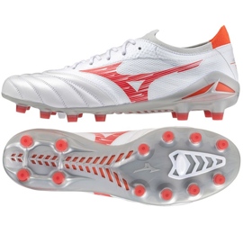 Chaussures de football Mizuno Morelia Neo Iv Beta Elite Md M P1GA244260 blanc