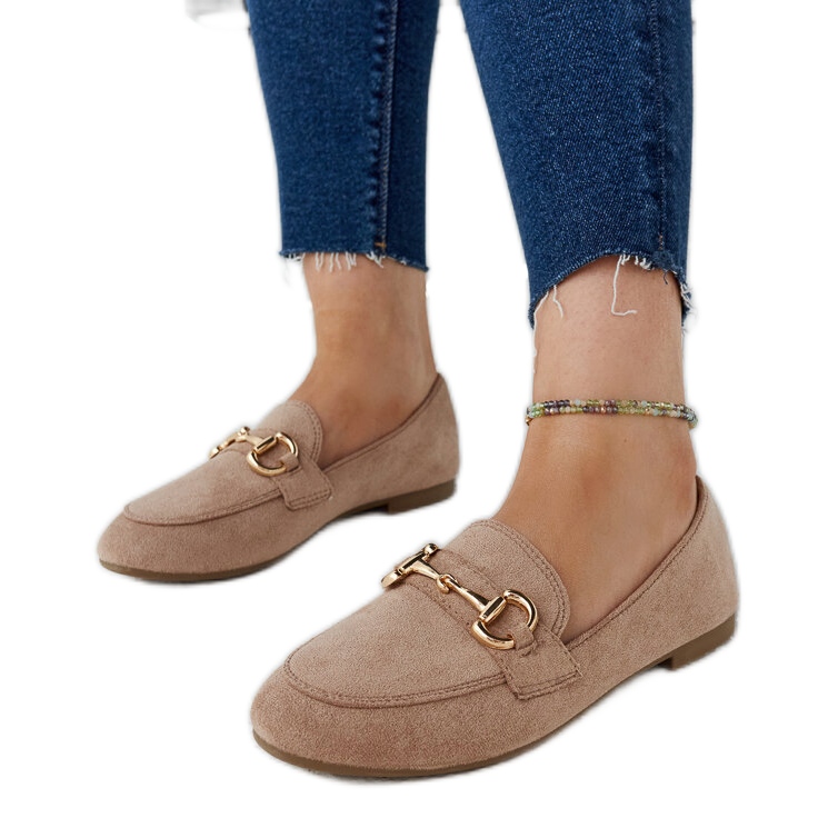 Mocassins à boucles marron d'Erminia brun Mocassins à boucles marron d'Erminia brun