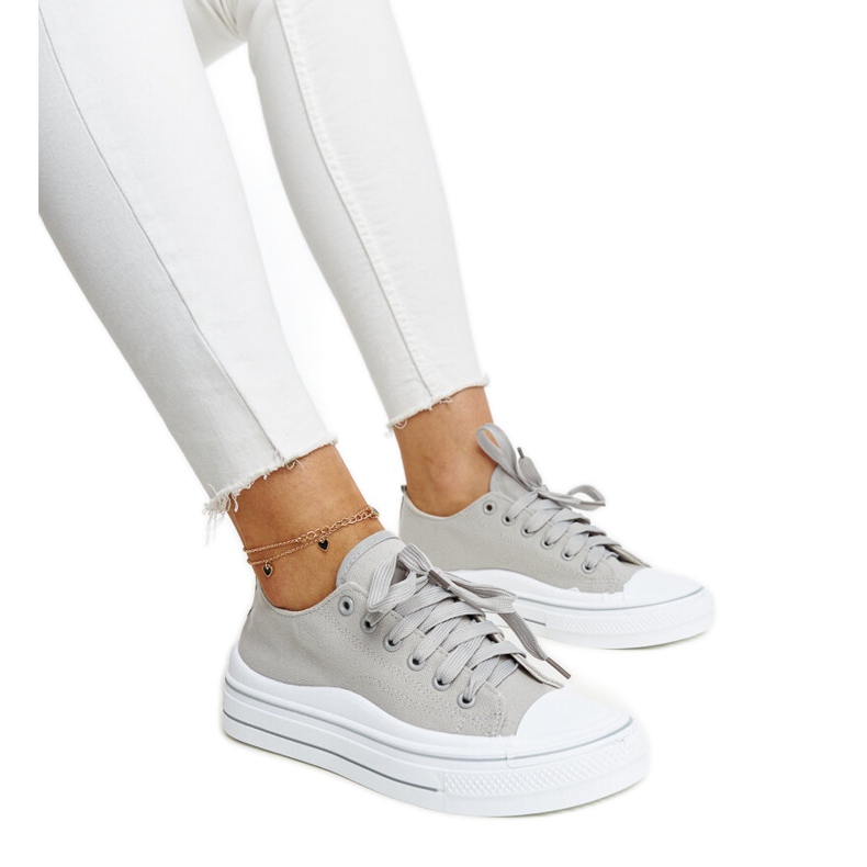 Baskets plateforme Anbarin grises Baskets plateforme Anbarin grises
