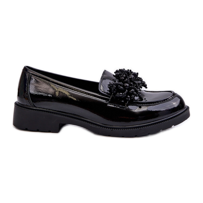 Mocassins Vernis Femme S.Barski HY369A Noir le noir Mocassins Vernis Femme S.Barski HY369A Noir le noir