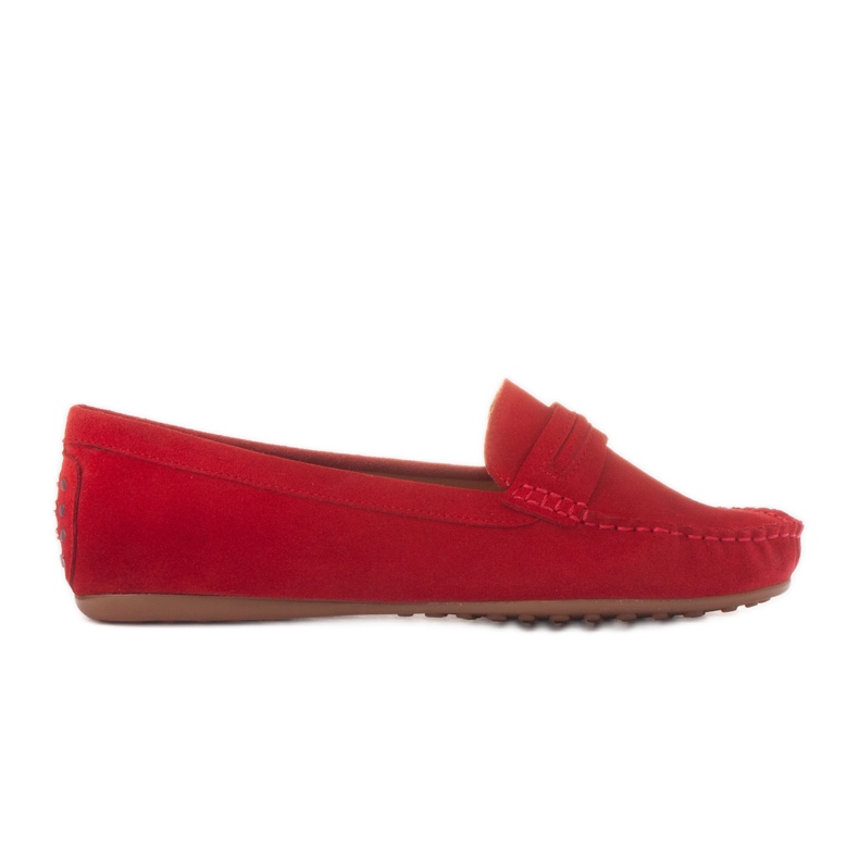 Marco Shoes Mocassins Vigo rouge