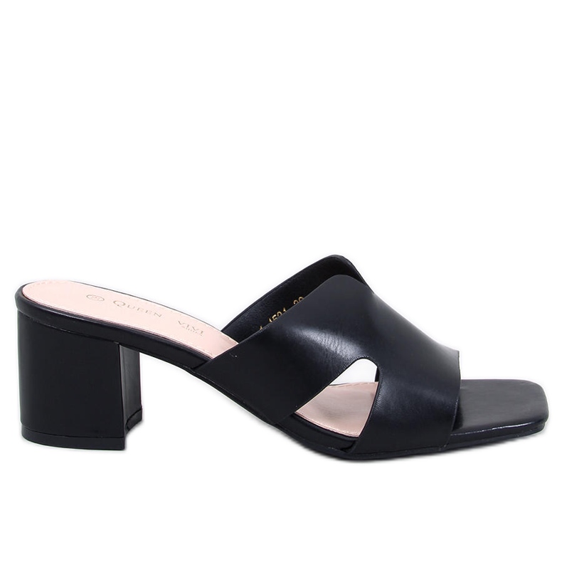 Vallon Mules à talons noires le noir