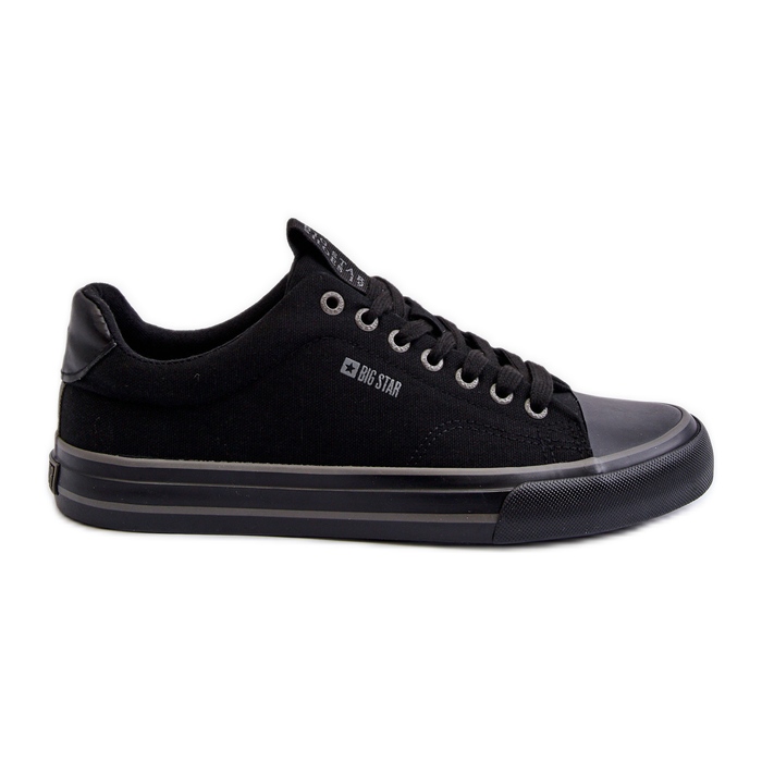 Baskets basses homme Big Star NN174005 noir le noir