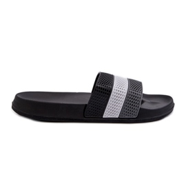 Tongs Classiques Pour Hommes Avec Sangles Noir Sylri le noir