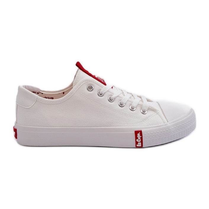 Lee Cooper Baskets pour hommes LCW-23-31-2240 Blanc blanche Lee Cooper Baskets pour hommes LCW-23-31-2240 Blanc blanche