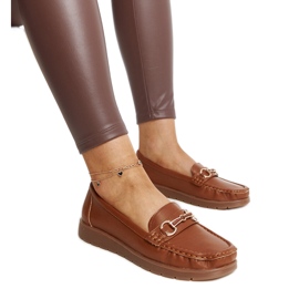Mocassins à boucles marron Anisah brun