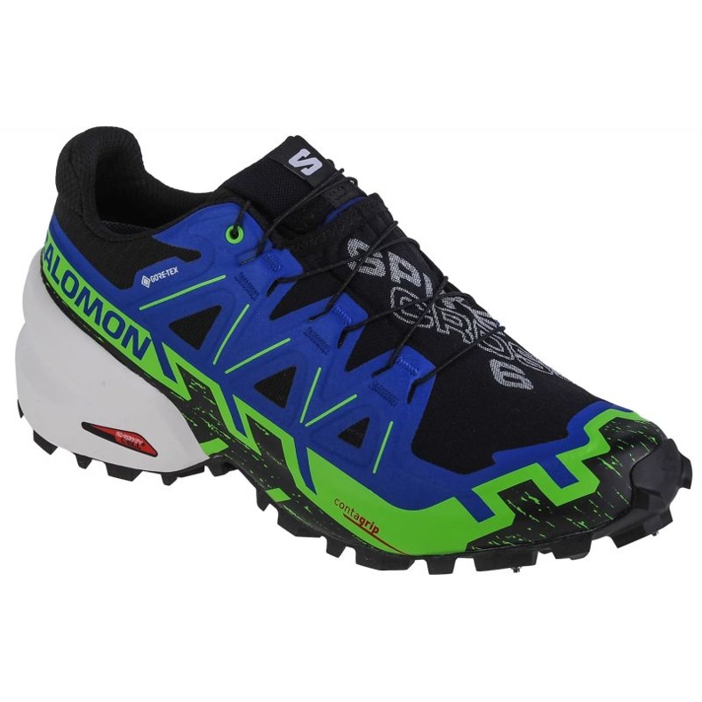 Chaussures de course Salomon Spikecross 6 Gtx M 472687 bleu