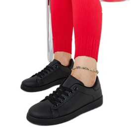 Baskets à plateforme Birikti noires