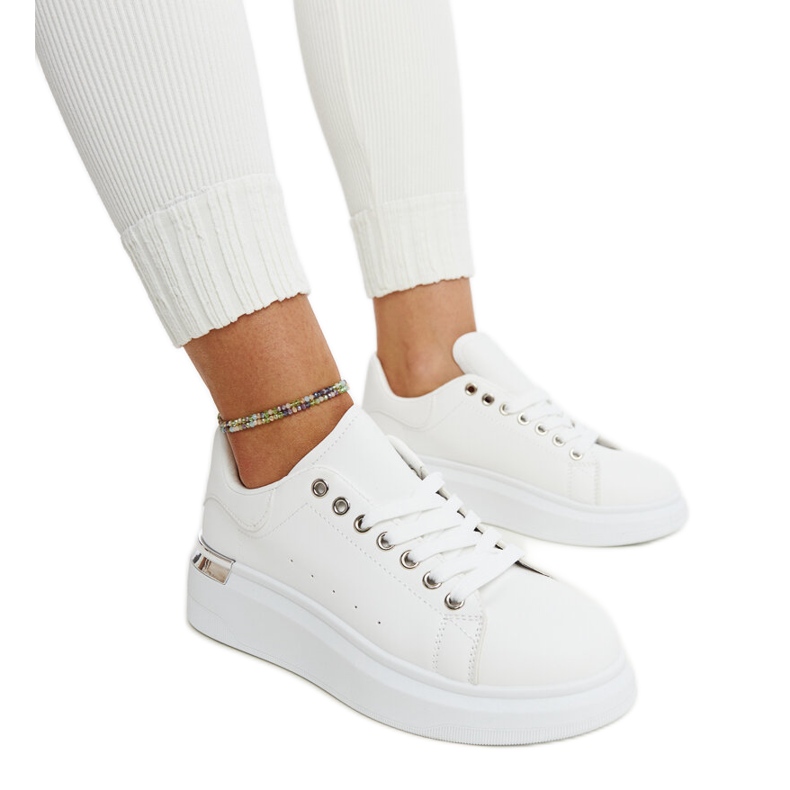 Chaussures de sport Meriana blanches Chaussures de sport Meriana blanches