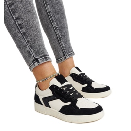 Baskets Juwan à paillettes blanches et noires le noir Baskets Juwan à paillettes blanches et noires le noir