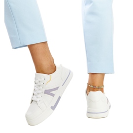 Baskets blanches couleur Zorica