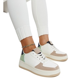 Baskets multicolores sur la plateforme Cvita Baskets multicolores sur la plateforme Cvita