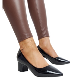 Escarpins à talons hauts Ognjenka vernis noirs