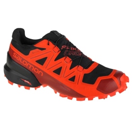 Chaussures de course Salomon Spikecross 5 Gtx 408082 rouge