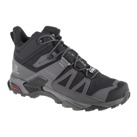 Chaussures Salomon X Ultra 4 Mid Wide Gtx 412946 le noir Chaussures Salomon X Ultra 4 Mid Wide Gtx 412946 le noir