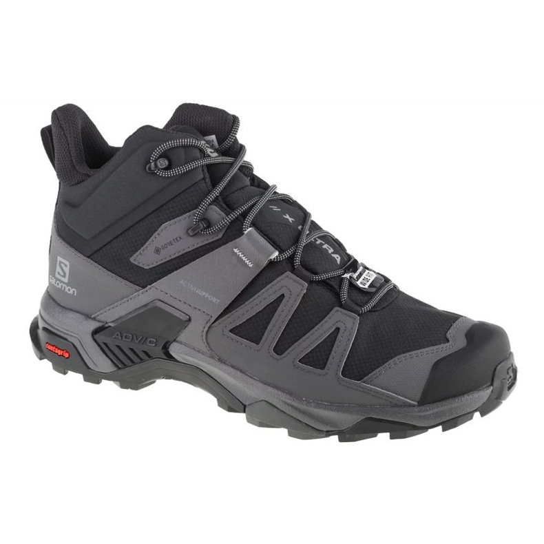 Chaussures Salomon X Ultra 4 Mid Wide Gtx 412946 le noir
