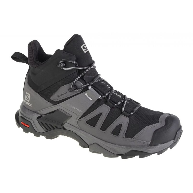 Chaussures Salomon X Ultra 4 Mid Gtx 413834 le noir Chaussures Salomon X Ultra 4 Mid Gtx 413834 le noir