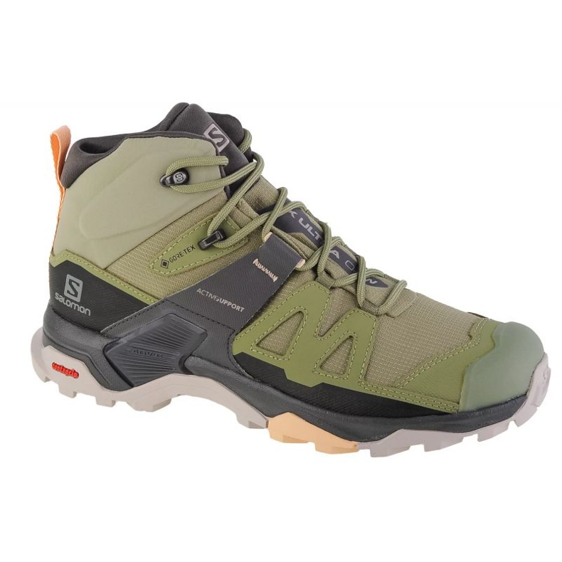 Chaussures Salomon X Ultra 4 Mid Gtx 416251 vert Chaussures Salomon X Ultra 4 Mid Gtx 416251 vert
