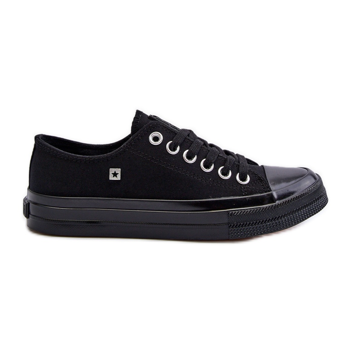 Baskets classiques pour femmes Big Star NN274284 noir le noir