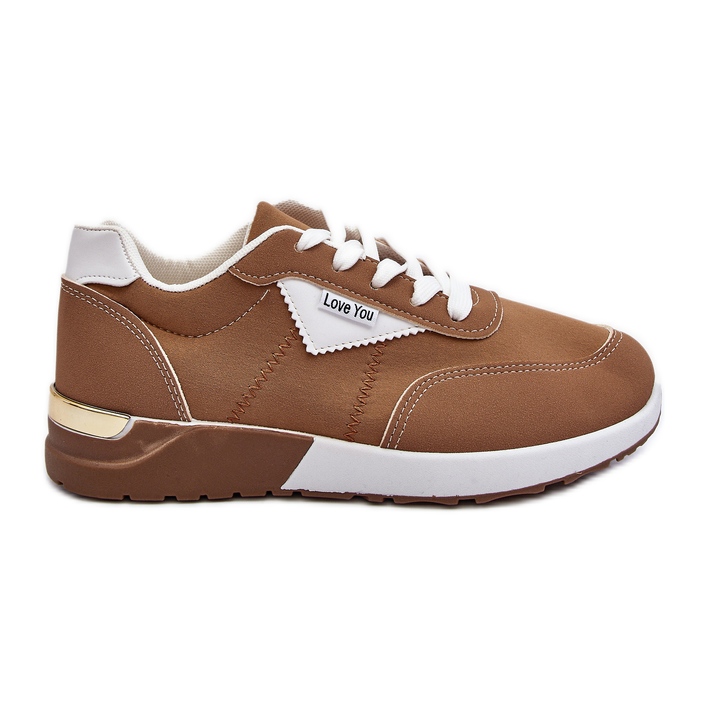 Baskets de sport pour femmes, chaussures marron Vovella brun