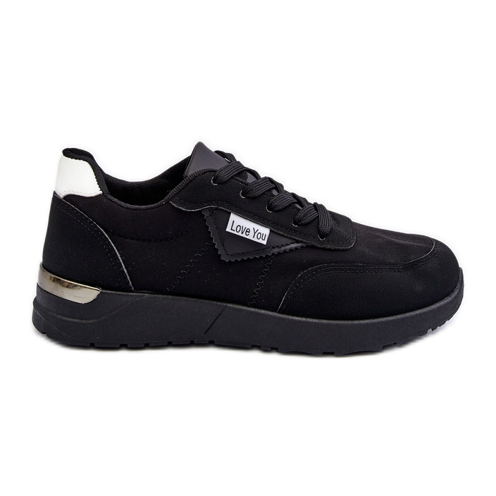 Baskets de sport pour femmes, chaussures noires Vovella le noir Baskets de sport pour femmes, chaussures noires Vovella le noir