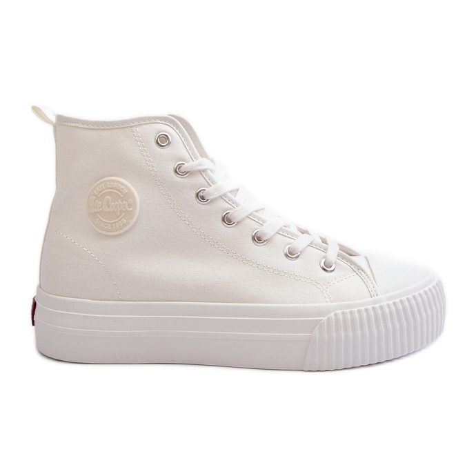 Baskets montantes pour femmes Lee Cooper LCW-24-02-2132 Blanc blanche