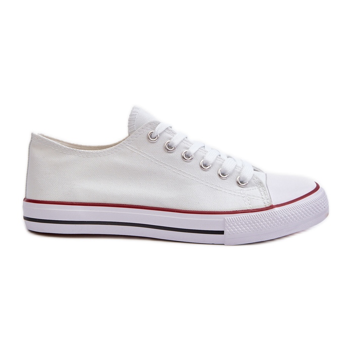 Baskets basses classiques pour femmes blanches Caelira