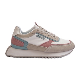 Baskets pour femmes avec système de mousse à mémoire de forme Big Star NN274690 blanc