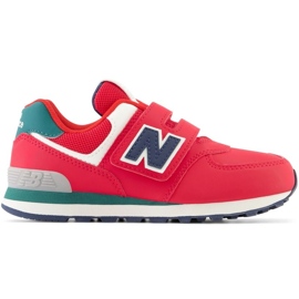 Chaussures New Balance PV574CU rouge