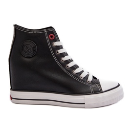 Baskets Compensées Femme Cross Jeans NN2R4005 Noir