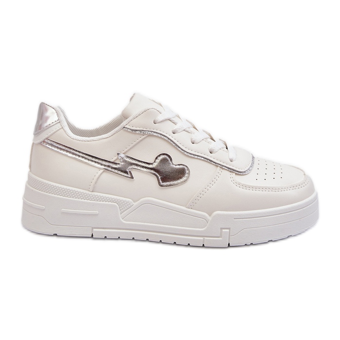 Baskets Plateforme Femme Blanc Zeparine blanche