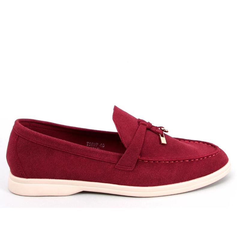 Mocassins femme Eunice Wine rouge Mocassins femme Eunice Wine rouge