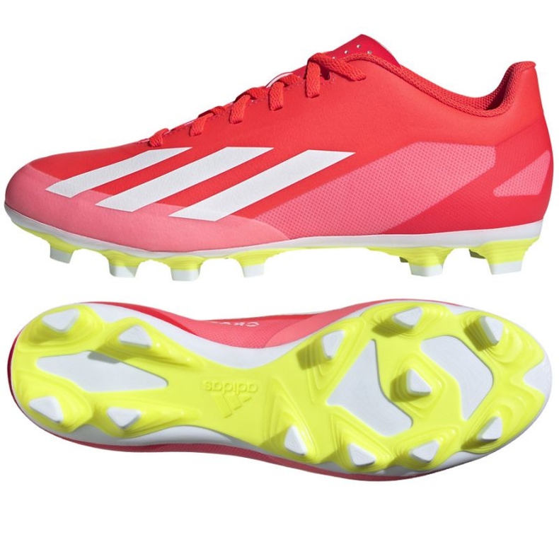 Chaussures de football Adidas X Crazyfast Club IG0616 rouge