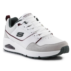 Chaussures Skechers Uno-Retro One M 183020-WGR blanche Chaussures Skechers Uno-Retro One M 183020-WGR blanche