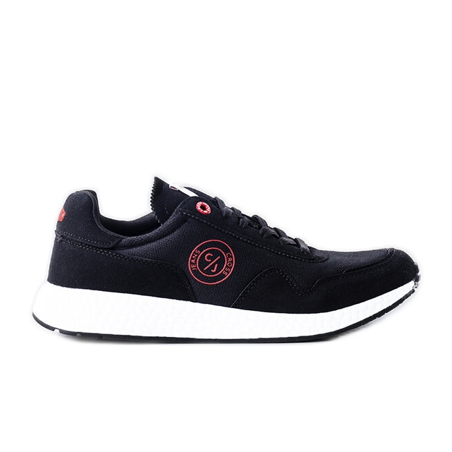 Baskets Cross Jeans noires pour homme le noir