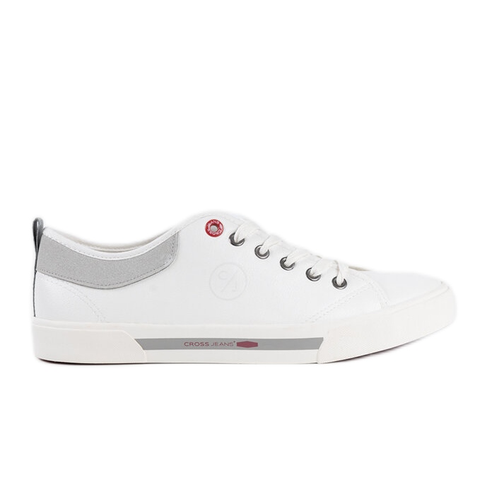 Baskets Cross Jeans blanches pour homme