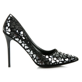 Vices Amour noir talons hauts le noir