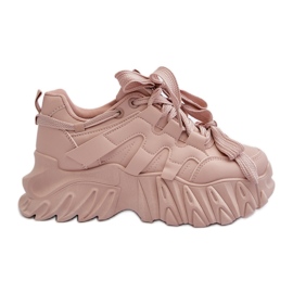 Baskets pour femmes sur semelle épaisse, rose Ellerai Baskets pour femmes sur semelle épaisse, rose Ellerai