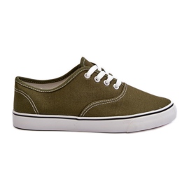 Baskets classiques pour femmes Vert foncé Olvali