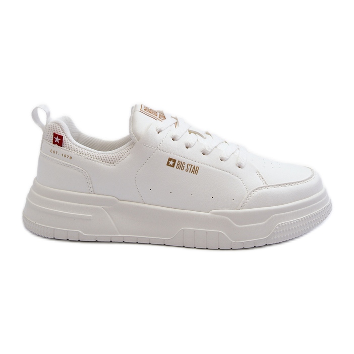 Baskets Big Star avec système de mousse à mémoire de forme pour hommes NN174149 Blanc blanche