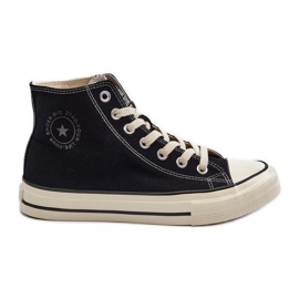 Baskets montantes pour hommes Big Star NN174109 Noir