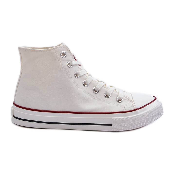 Baskets montantes pour hommes Big Star NN174104 Blanc blanche