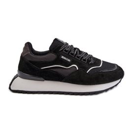 Baskets pour hommes Big Star NN174321 système de mousse à mémoire de forme noir le noir