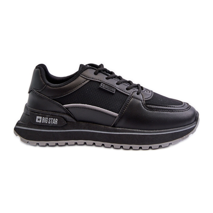 Baskets Big Star pour femmes NN274A090 Noir le noir